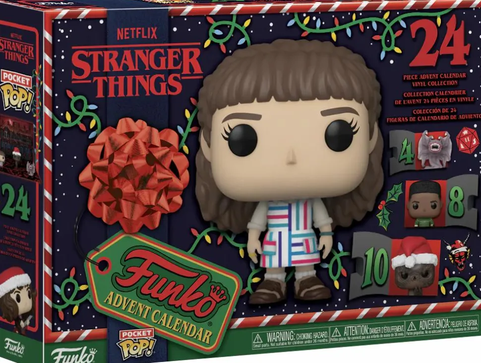 Stranger Things - 24-Day Holiday Pocket Pop! Vinyl Advent Calendar