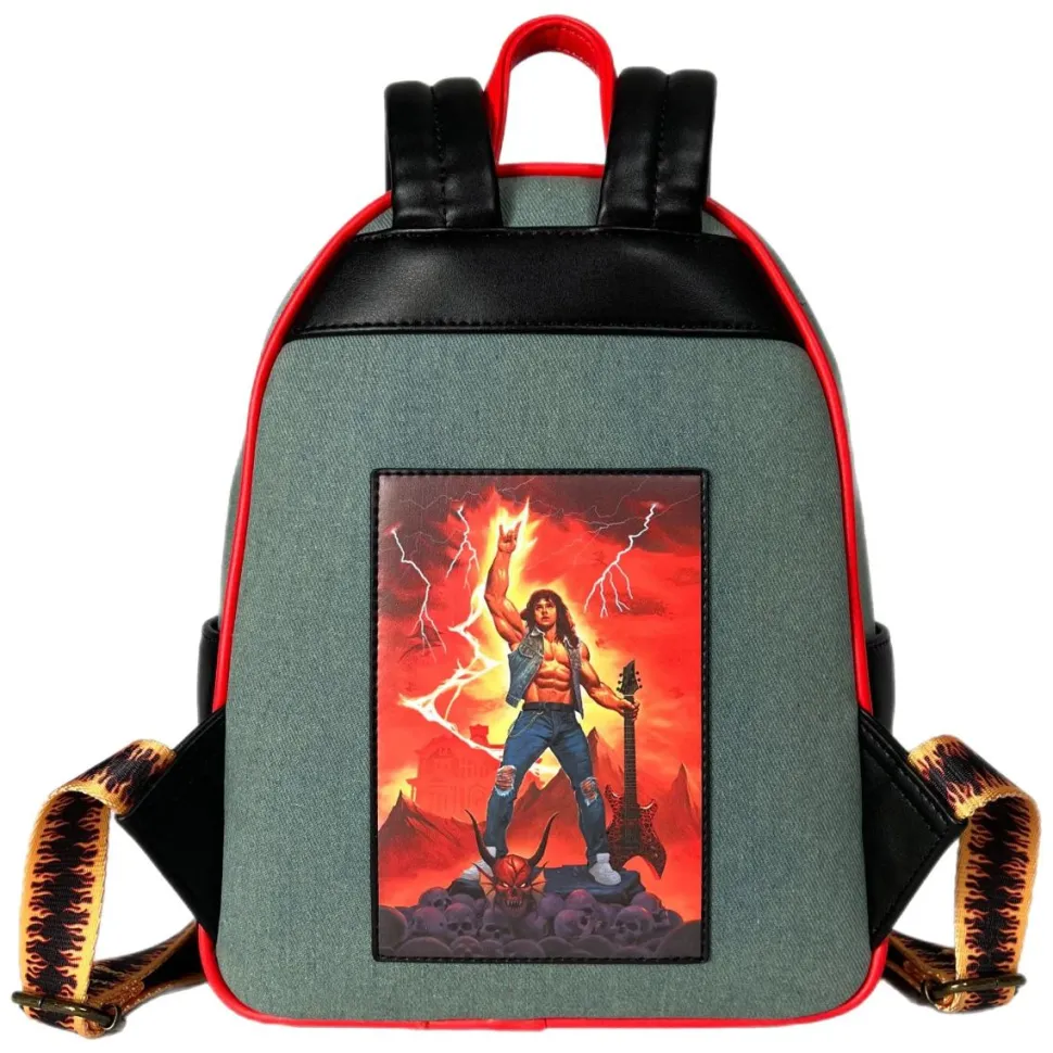 Stranger Things - Eddie Munson Cosplay 11" Faux Leather Mini Backpack