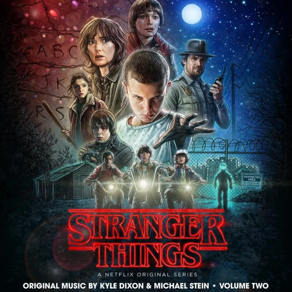 Stranger Things - Original Music From The Netflix Original Series Volume Two By Kyle Dixon & Michael Stein 2xLP Vinyl Record (Orange Ghostly Effect Coloured Vinyl)