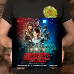 Stranger Things - Original Music From The Netflix Original Series Volume Two By Kyle Dixon & Michael Stein 2xLP Vinyl Record (Orange Ghostly Effect Coloured Vinyl)