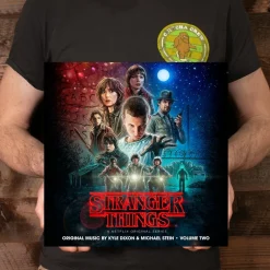 Stranger Things - Season One Music by Kyle Dixon & Michael Stein Volume 02 2xLP Vinyl Record (Upside Down Inter-Dimensional Blue Coloured Vinyl)