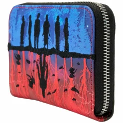 Stranger Things - Upside Down Shadows 4” Faux Leather Zip-Around Wallet