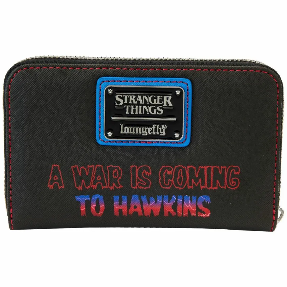 Stranger Things - Upside Down Shadows 4” Faux Leather Zip-Around Wallet