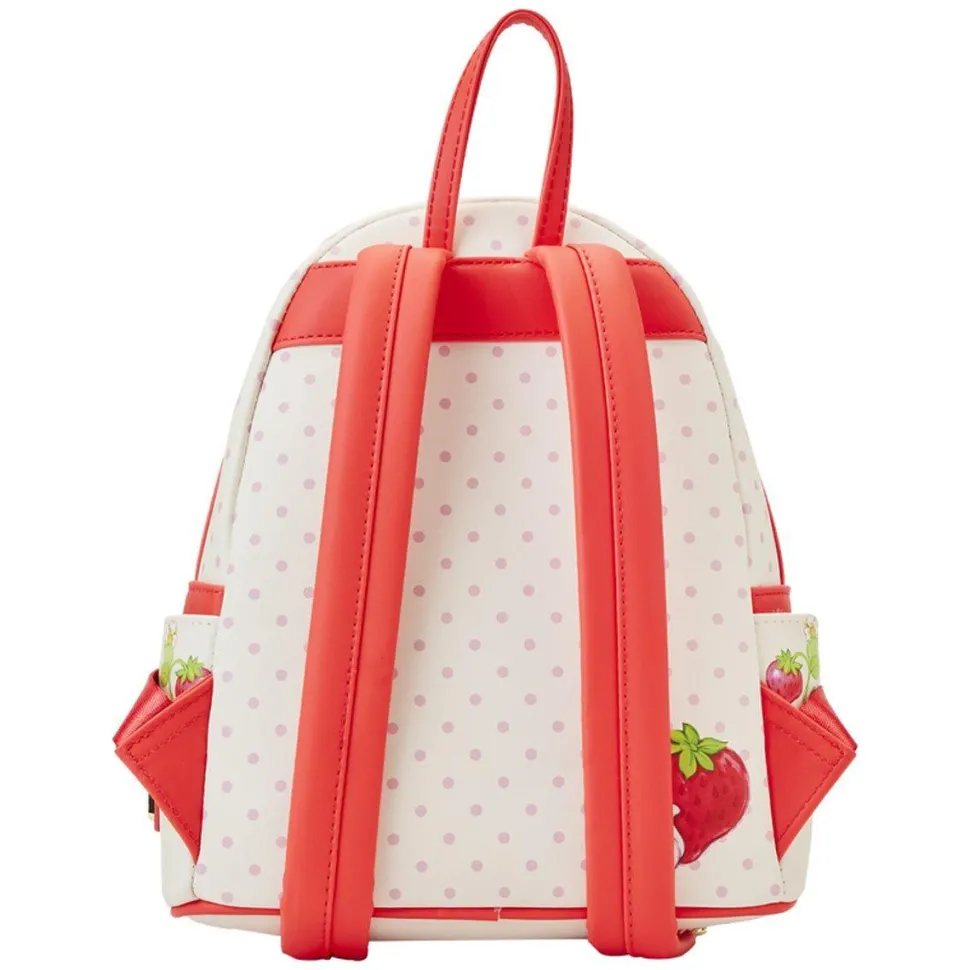Strawberry Shortcake - Strawberry House Scented 10" Faux Leather Mini Backpack