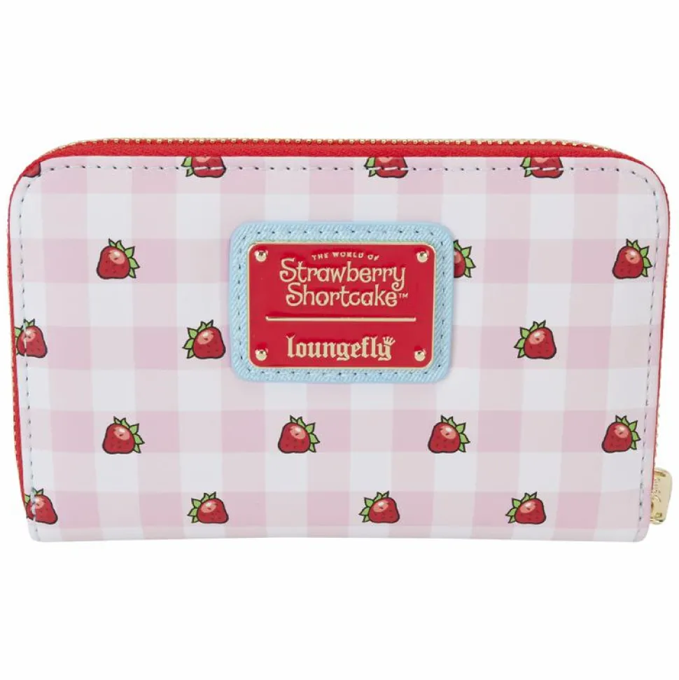 Strawberry Shortcake - 45th Anniversary Denim 4" Faux Leather Zip-Around Wallet