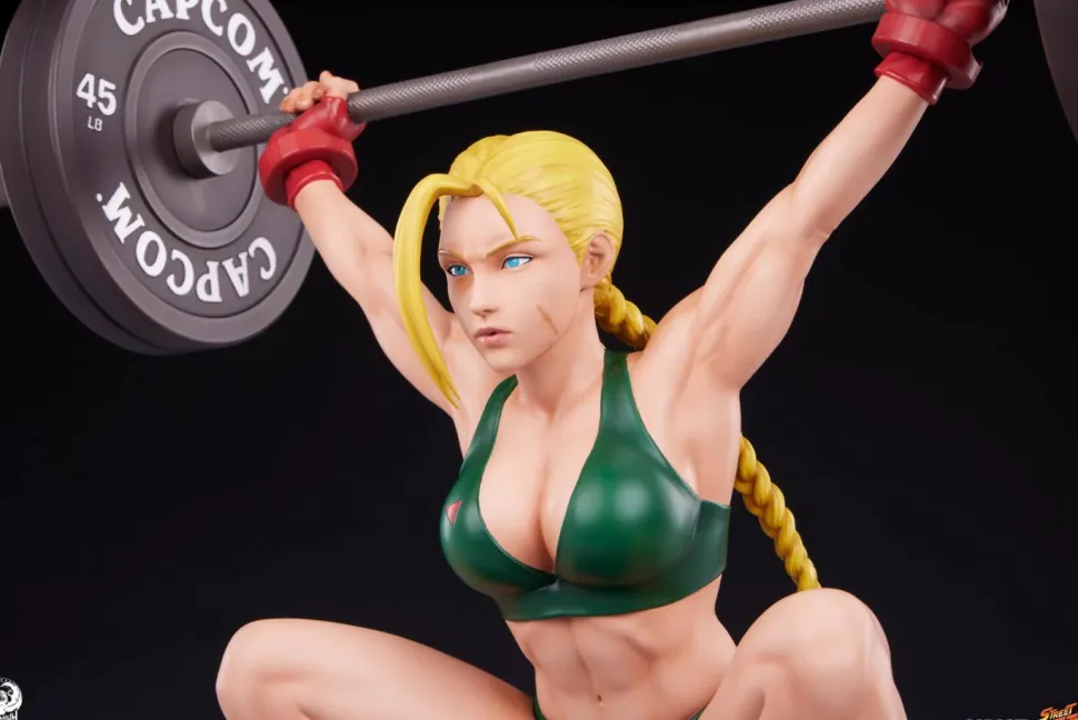 Street Fighter - Cammy Powerlifting (Classic Edition) 1/4 Scale Statue