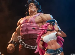 Street Fighter - Hugo & Poison 1/4 Scale Statue Set