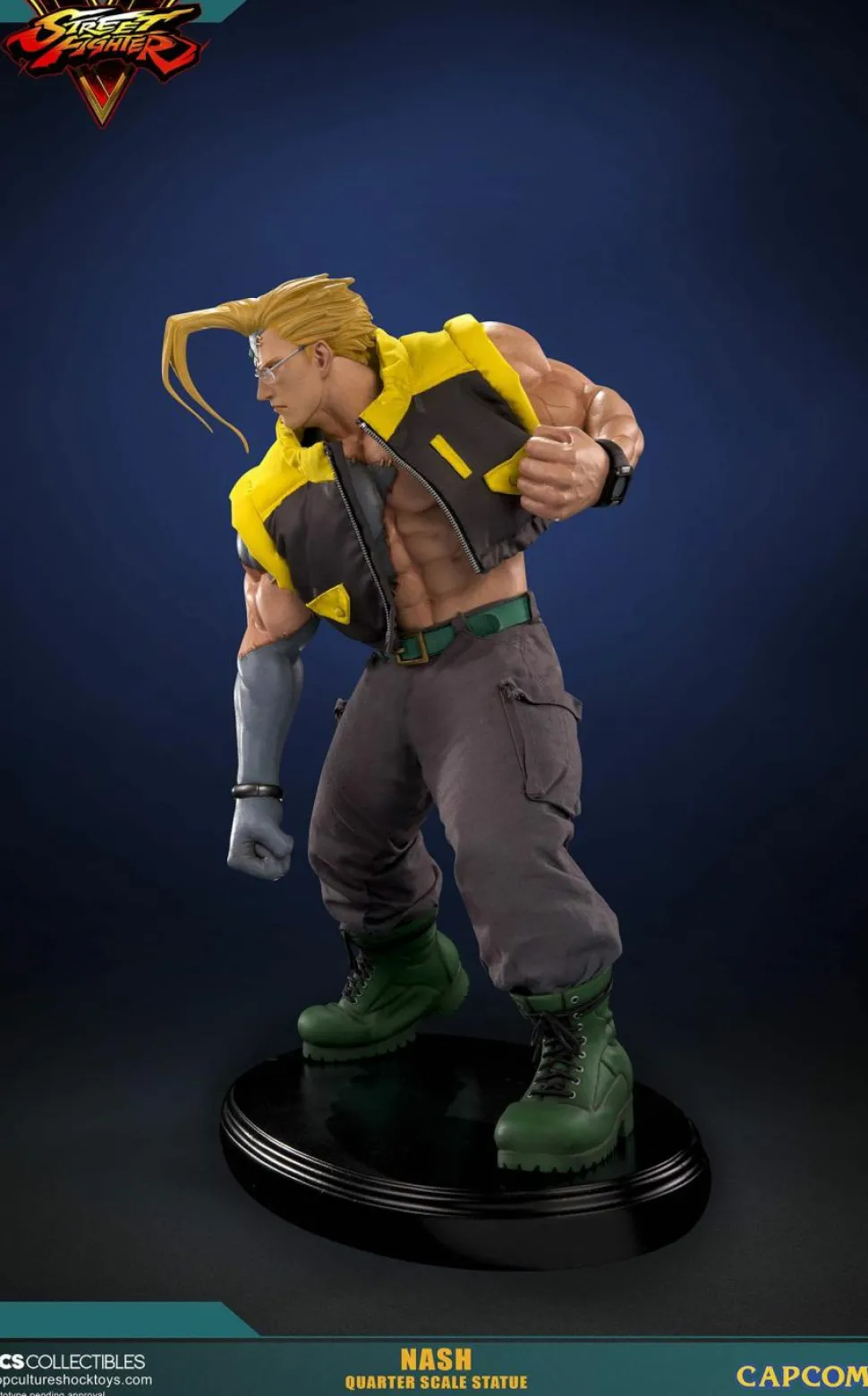 Street Fighter - Nash 1/4 Scale Statue