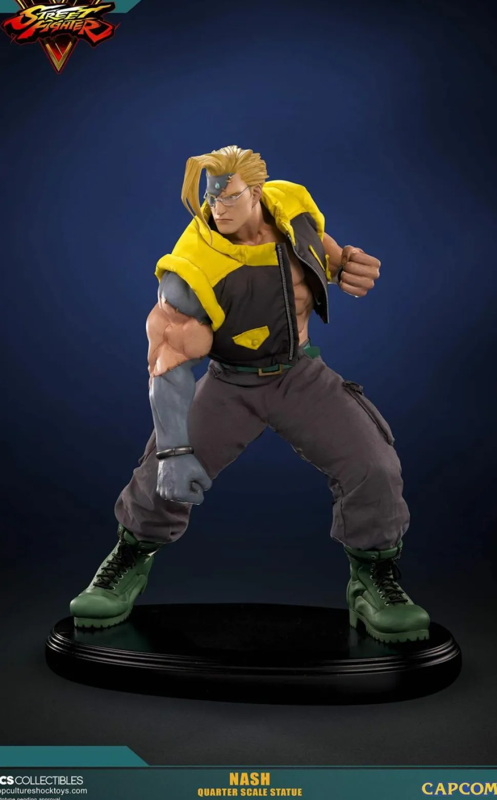 Street Fighter - Nash 1/4 Scale Statue