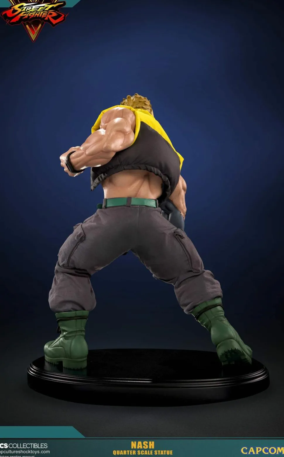 Street Fighter - Nash 1/4 Scale Statue