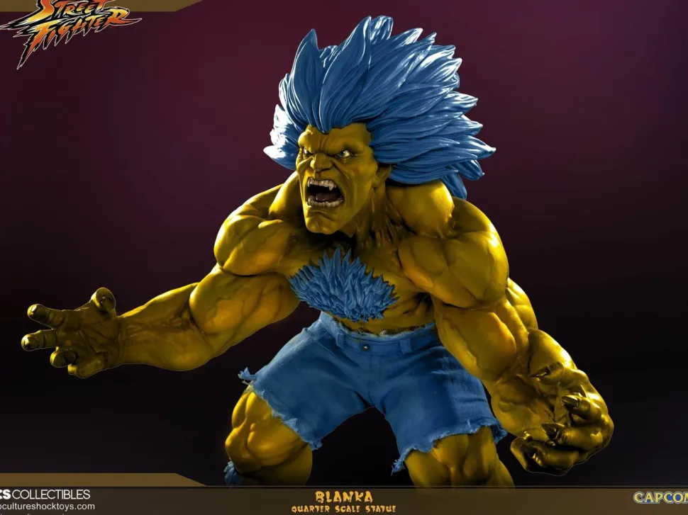 Street Fighter - Player 2 Exclusive Blanka 1/4 Scale Statue