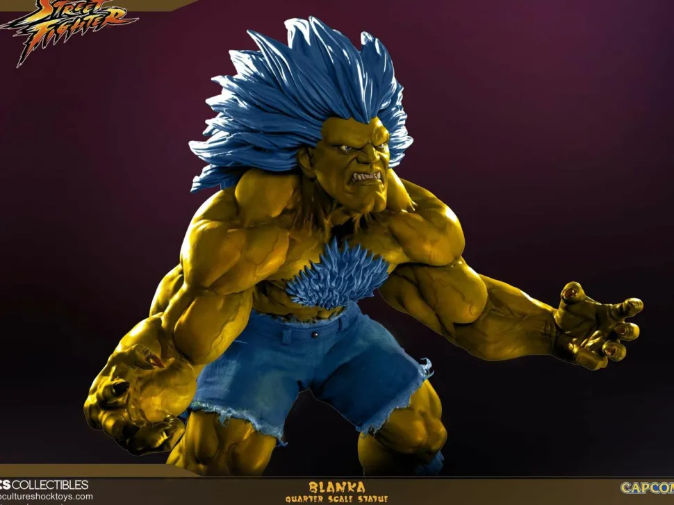 Street Fighter - Player 2 Exclusive Blanka 1/4 Scale Statue