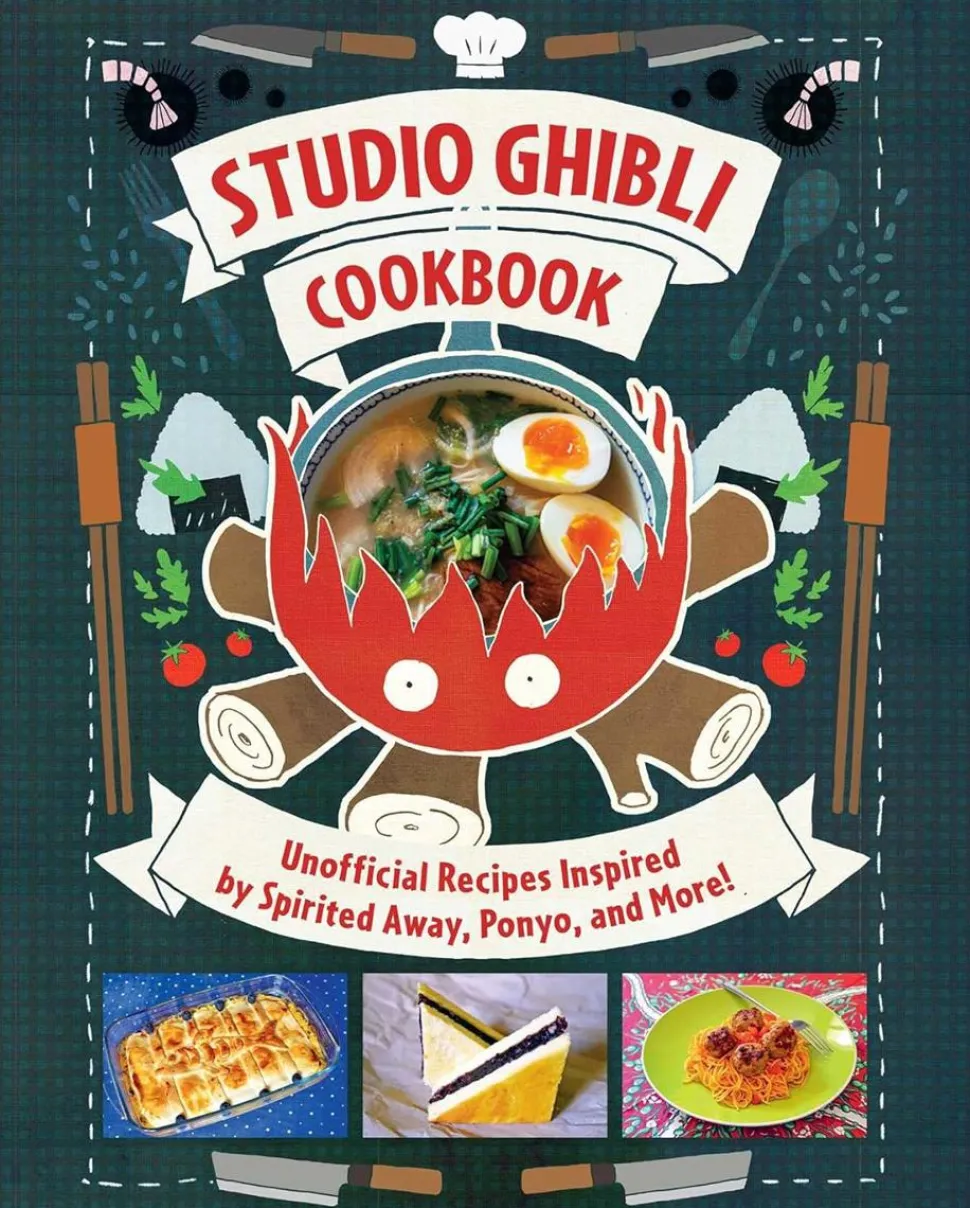 Studio Ghibli - Cookbook: Unofficial Recipes Inspired by Spirited Away, Ponyo, and More! Hardcover Book