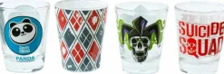 Suicide Squad - Logo Shot Glass 4-Pack