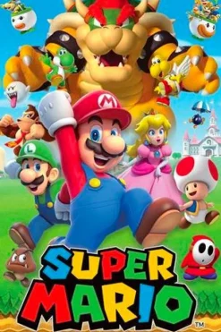 Super Mario - Bowser Poster (2001)