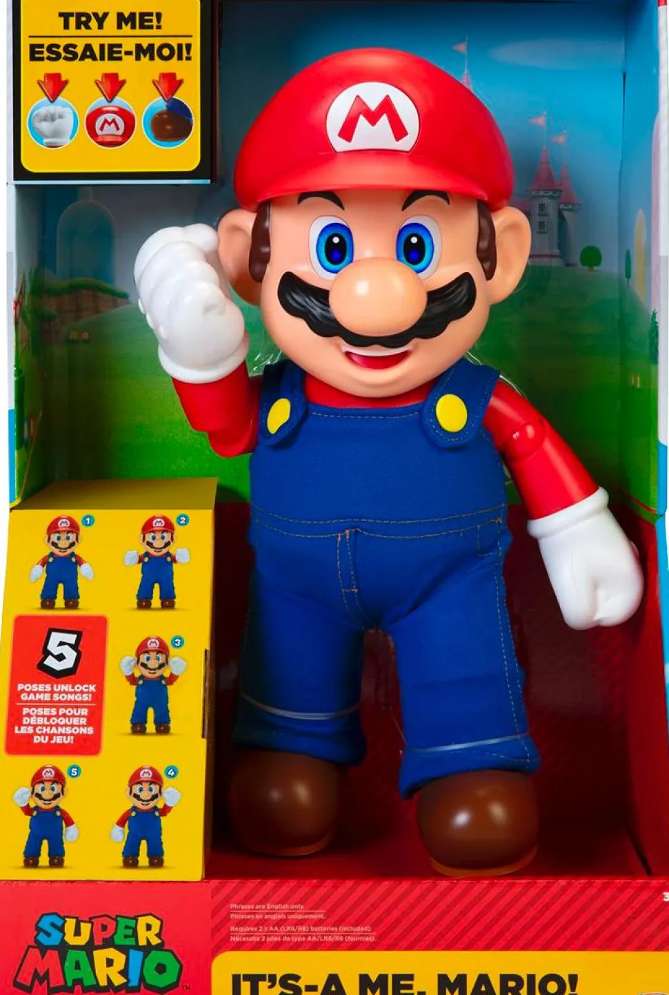 Super Mario - It’s-A-Me! Mario 12” Action Figure