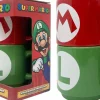 Super Mario - Mario & Luigi Initials Stackable Ceramic Mug 2-Pack