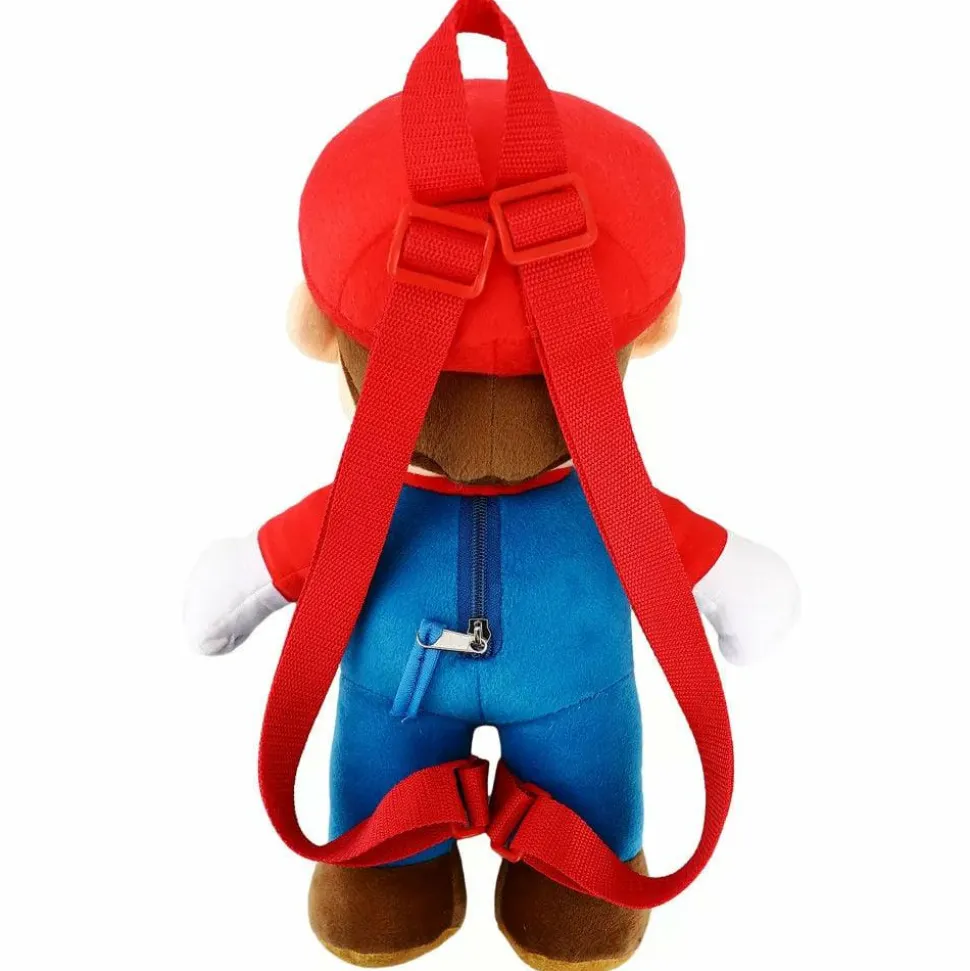 Super Mario - Mario 16" Plush Backpack