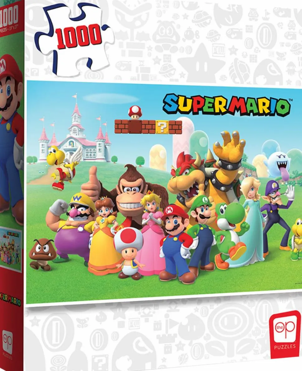Super Mario - Mushroom Kingdom 1000 Piece Jigsaw Puzzle