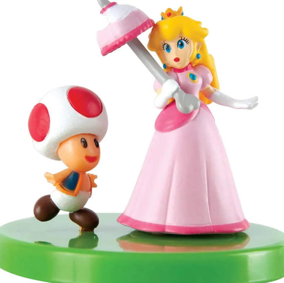 Super Mario - Super Mario Buildable 2" Vinyl Figure Blind Box Capsule (Display of 12)