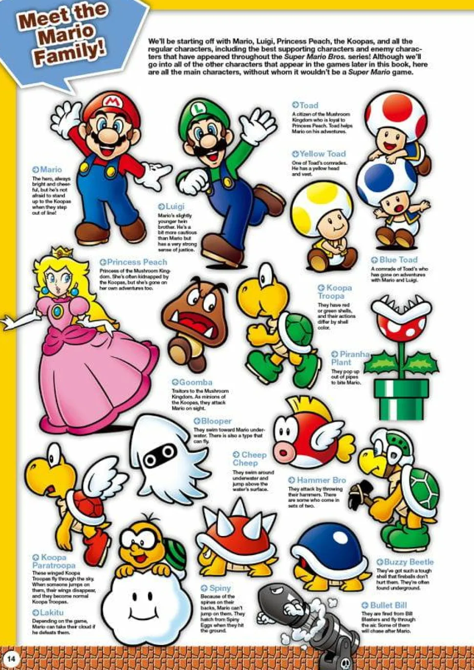 Super Mario Bros. - Super Mario Encyclopedia Hardcover Book