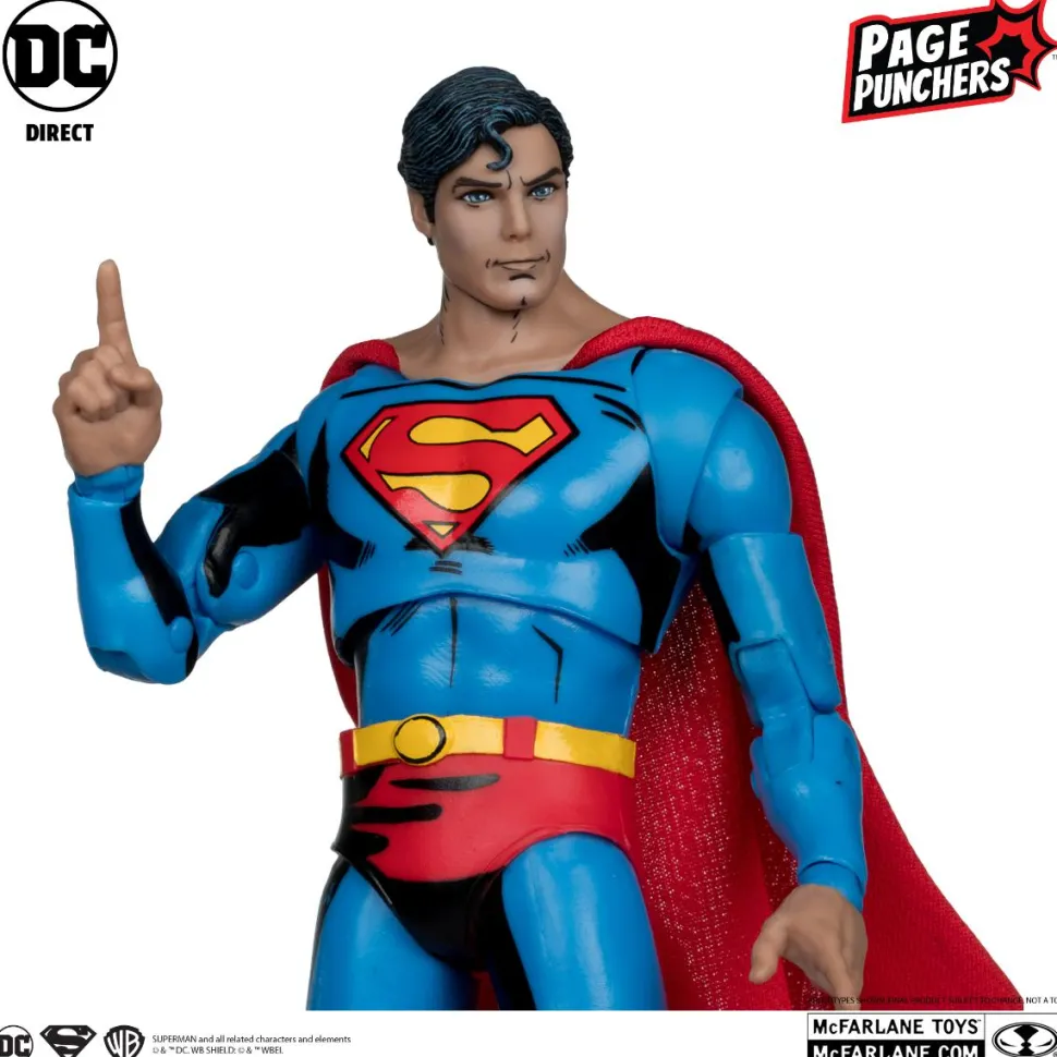 Superman '78 - Superman DC Page Punchers 7" Scale Action Figure with Comic Book