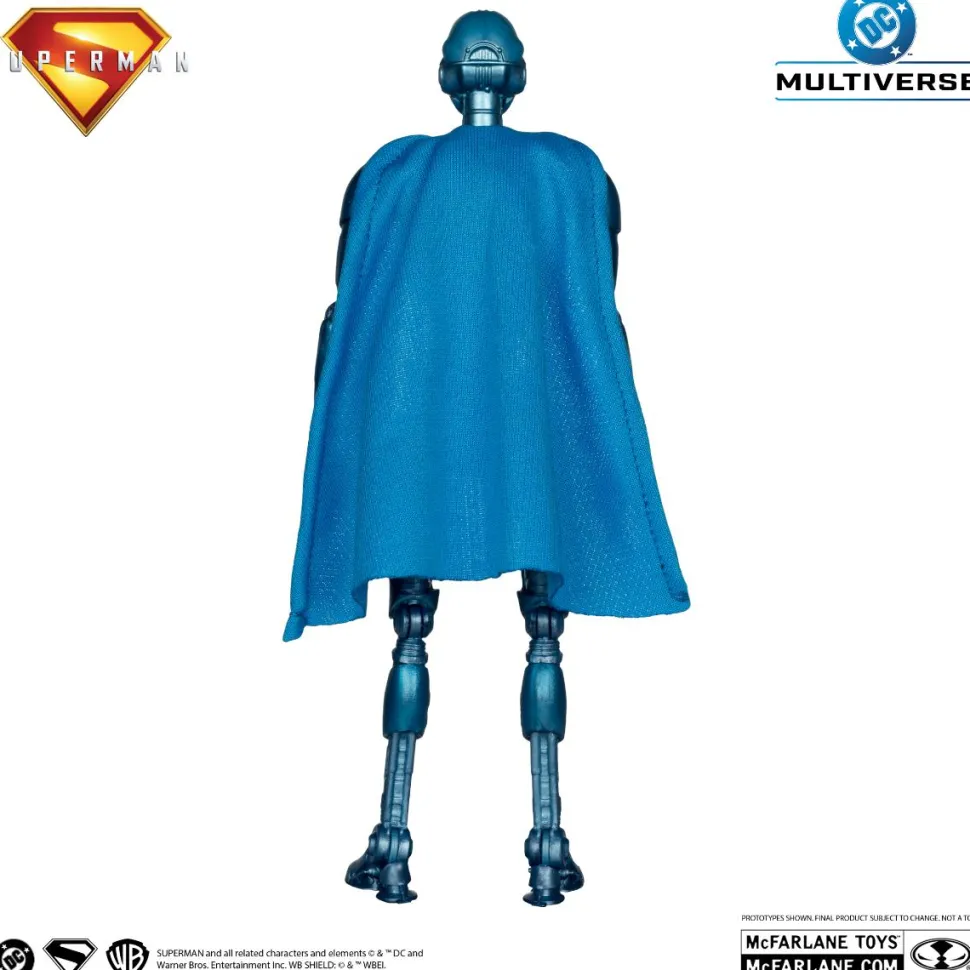 Superman (2025) - Superman Robot #4 Deluxe Theatrical Edition Red Platinum Edition 7" Scale Action Figure