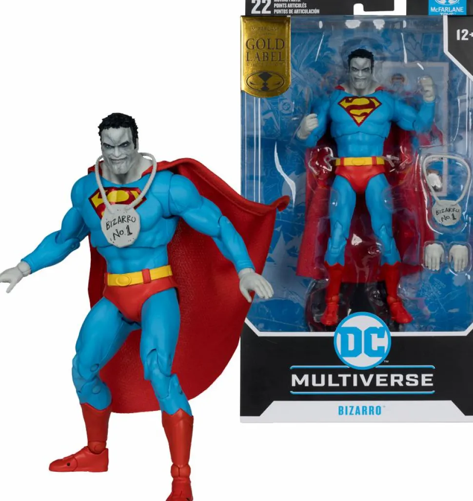 Superman - Bizzaro (DC Classic) DC Multiverse Gold Label 7" Scale Action Figure