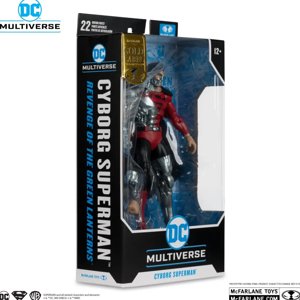 Superman - Cyborg Superman (Revenge of the Green Lanterns) DC Multiverse Gold Label 7" Scale Action Figure