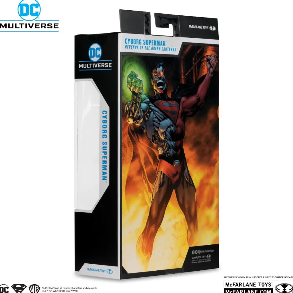 Superman - Cyborg Superman (Revenge of the Green Lanterns) DC Multiverse Gold Label 7" Scale Action Figure