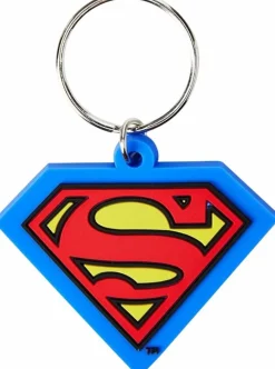 Superman - Logo Rubber Keychain