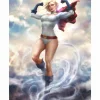Superman - Power Girl Fine Art Print by Kendrick Lim