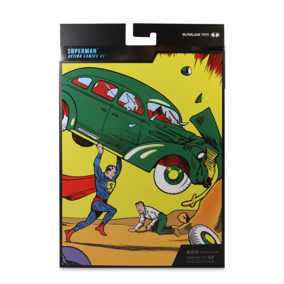 Superman - Superman (Action Comics #1) DC Multiverse McFarlane Collector Edition 7" Scale Action Figure