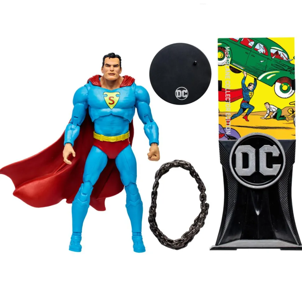 Superman - Superman (Action Comics #1) DC Multiverse McFarlane Collector Edition 7" Scale Action Figure