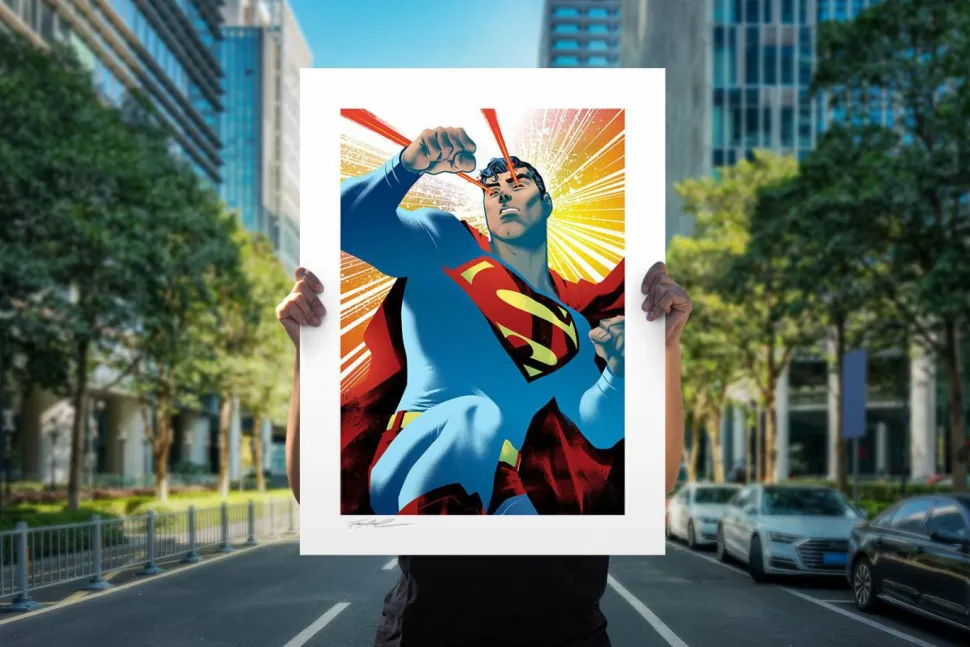 Superman - Superman: Action Comics Fine Art Print by Francis Manapul