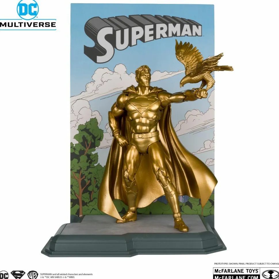 Superman - Superman (Centennial Park Tribute Statue) DC Multiverse 7" Scale Action Figure (2024 SDCC Exclusive)