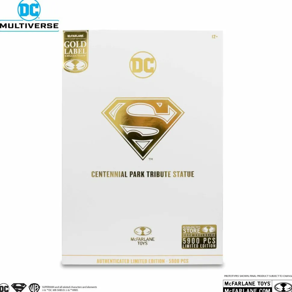 Superman - Superman (Centennial Park Tribute Statue) DC Multiverse 7" Scale Action Figure (2024 SDCC Exclusive)