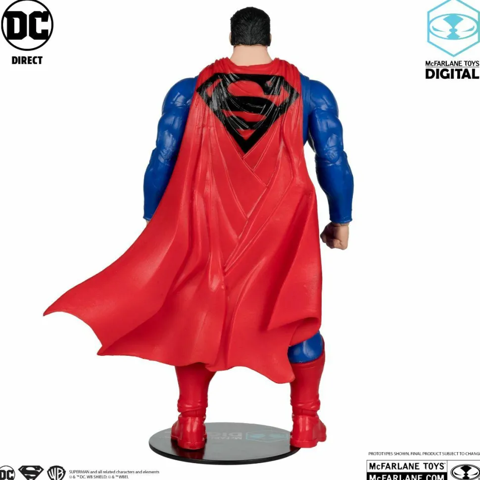 Superman - Superman (Our Worlds At War) DC Multiverse Mcfarlane Toys Digital 7" Scale Action Figure