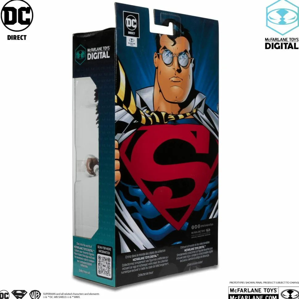 Superman - Superman (Our Worlds At War) DC Multiverse Mcfarlane Toys Digital 7" Scale Action Figure