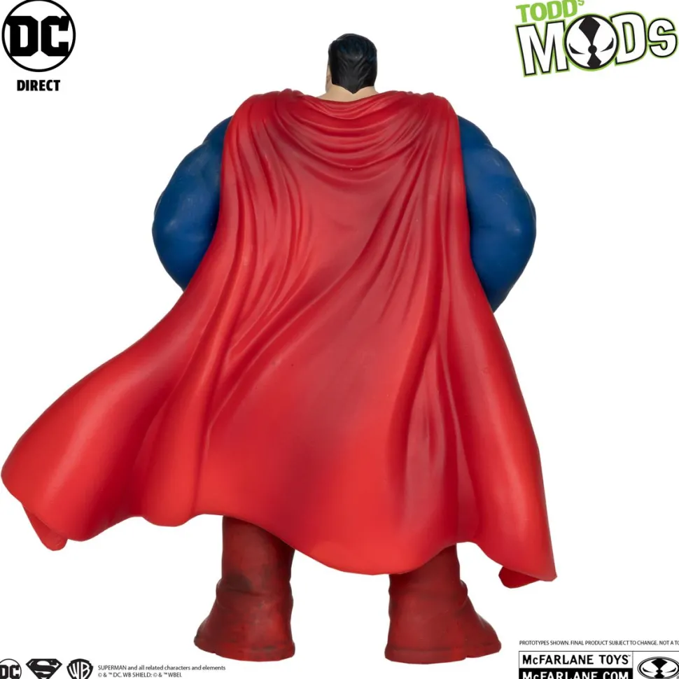 Superman - Superman Todd's Mods Collector Vinyl 4.5" Scale PVC Posed Figure