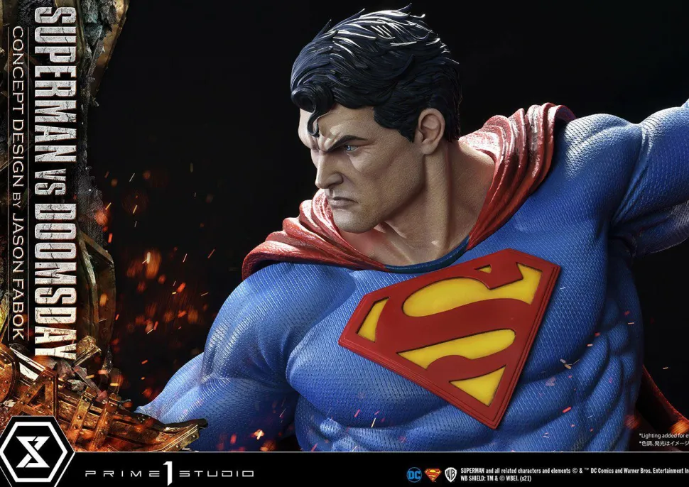 Superman - Superman vs Doomsday 1/3 Scale Diorama Statue