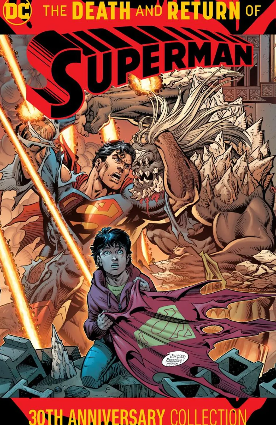Superman - The Death and Return of Superman 30th Anniversary Collection Trade Paperback Book