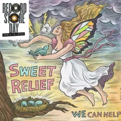Sweet Relief Vol. IV: We Can Help by Various Artists LP Vinyl Record (2025 Record Store Day Exclusive Baby Blue & Magenta Coloured Vinyl)