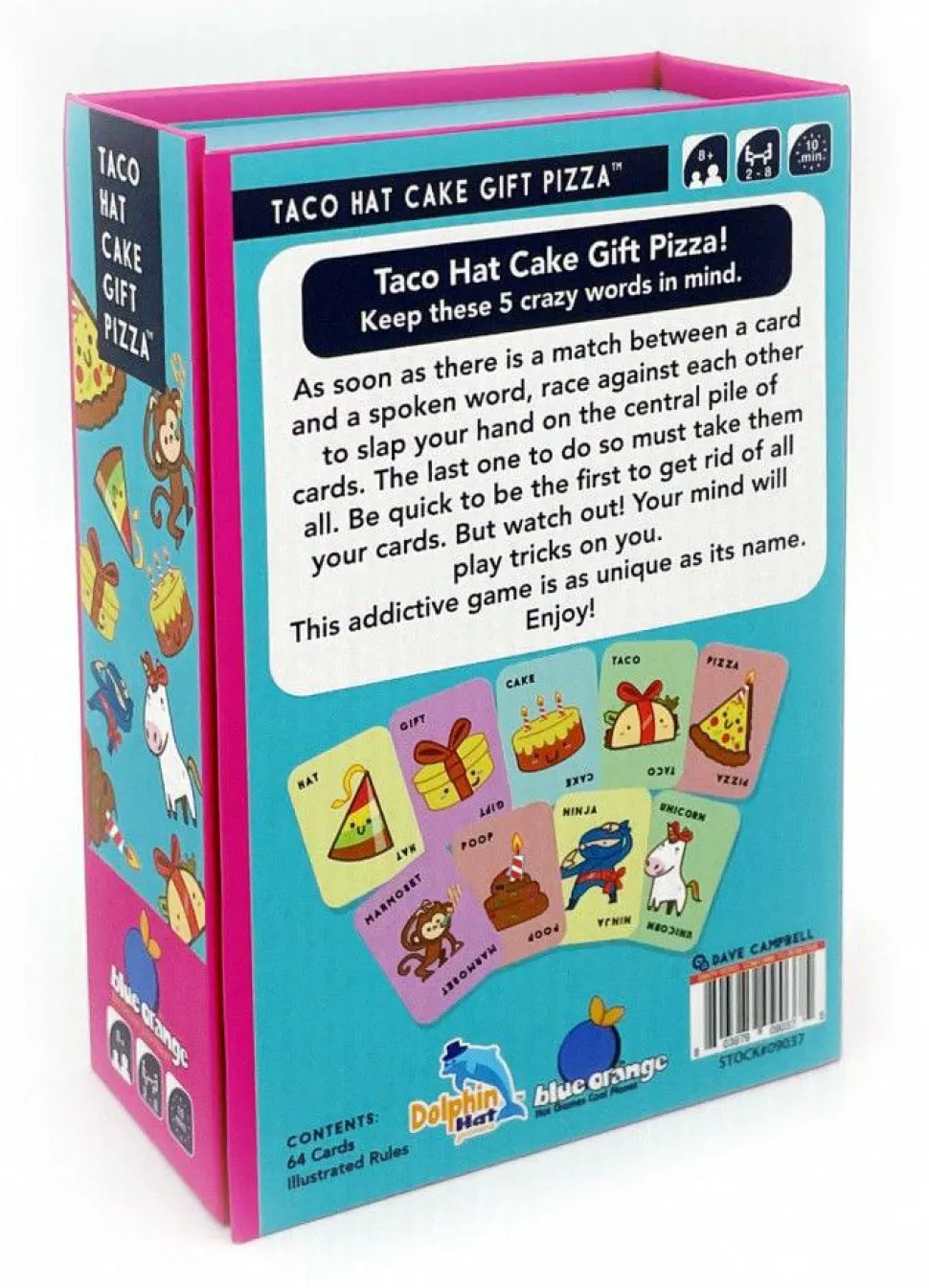 Taco Hat Cake Gift Pizza - Card Game