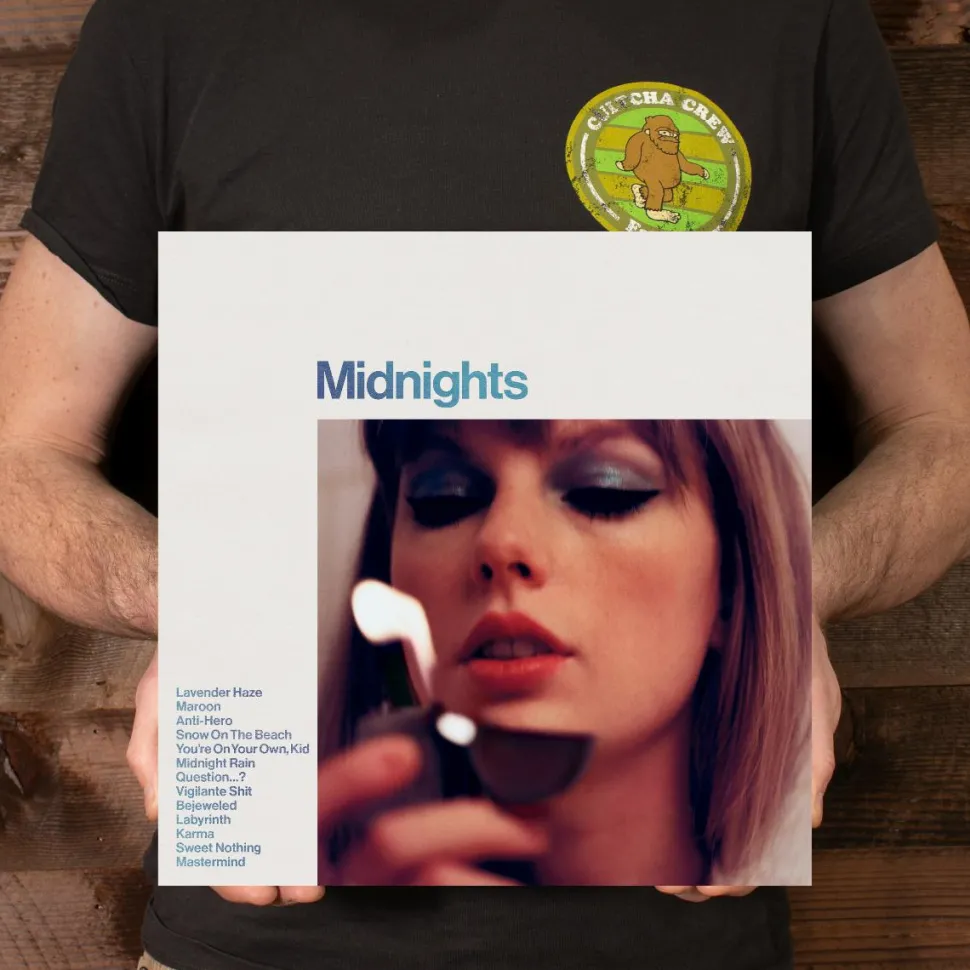 Taylor Swift - Midnights LP Vinyl Record (Blood Moon Marbled Vinyl)