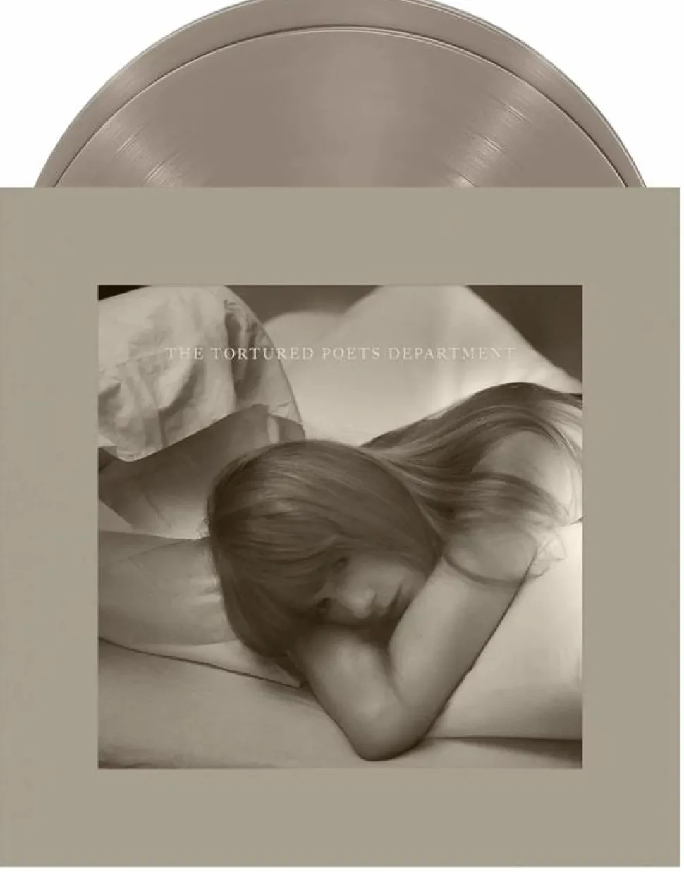 Taylor Swift - The Tortured Poets Department 2xLP Vinyl Record (The Bolter Parchment Beige Coloured Vinyl)