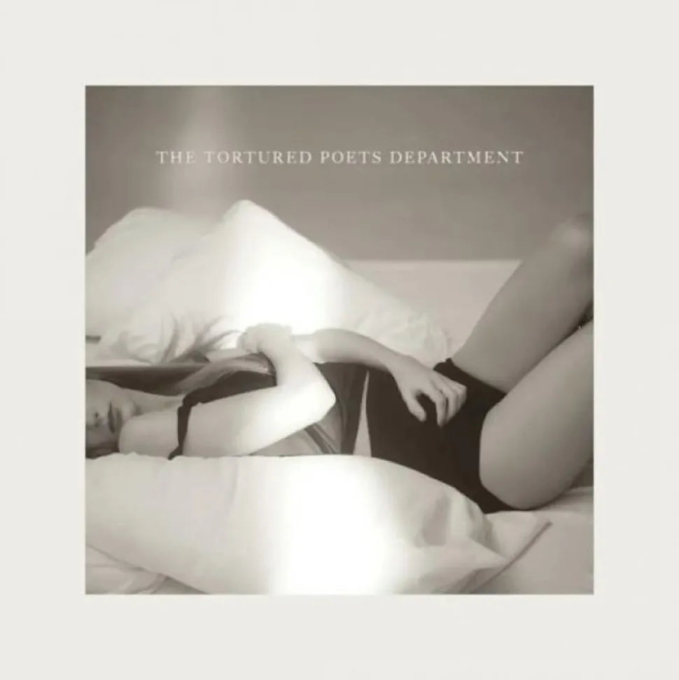 Taylor Swift - The Tortured Poets Department 2xLP Vinyl Record (The Manuscript Ghosted White Vinyl)