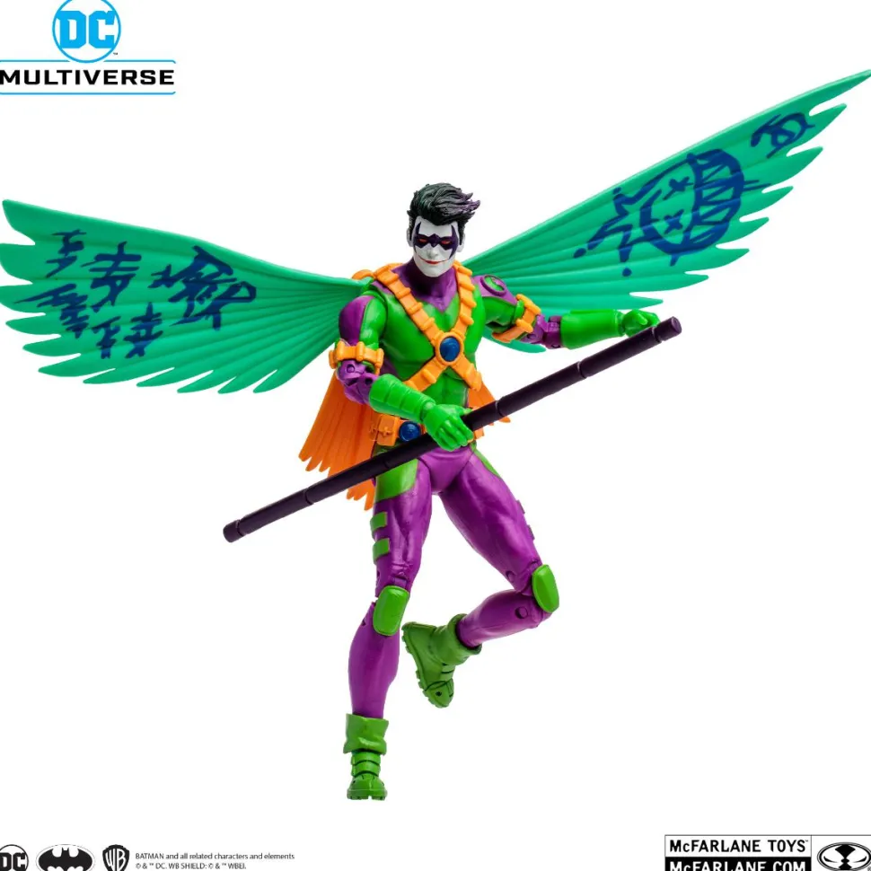 Teen Titans - Red Robin (The New 52) Jokerized DC Multiverse Gold Label 7" Scale Action Figure
