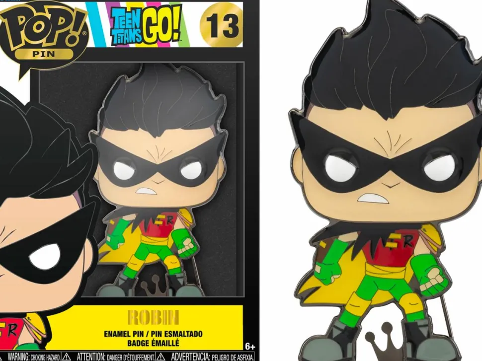 Teen Titans Go! - 4" Pop! Enamel Pin Bundle (Set of 5)