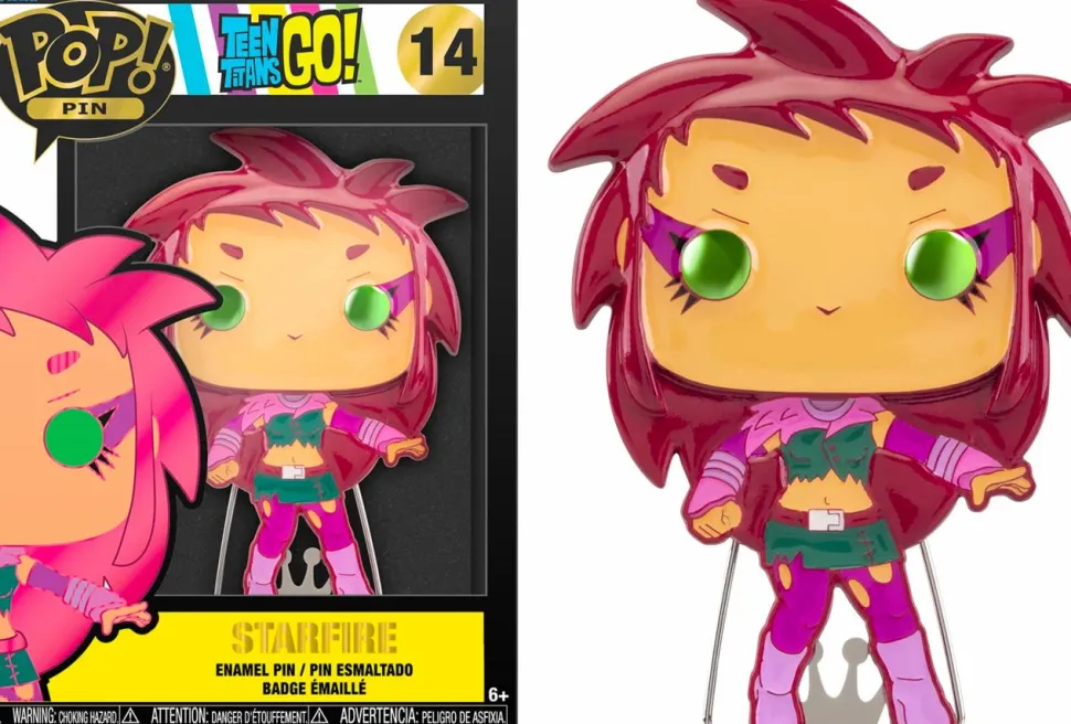 Teen Titans Go! - 4" Pop! Enamel Pin Bundle (Set of 5)